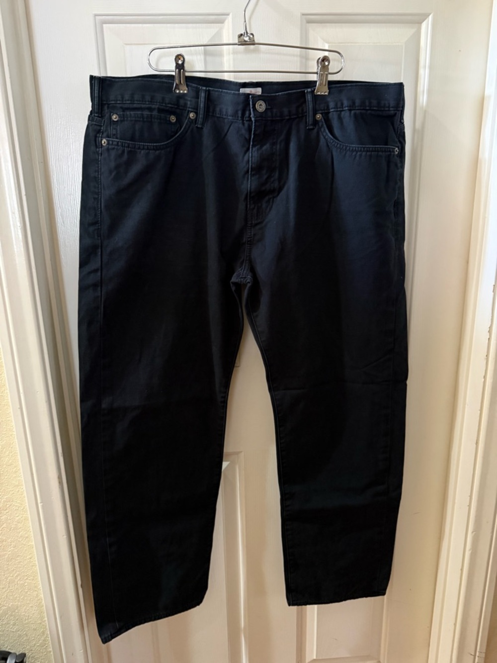 Dockers Straight-Leg Jeans in Black 40x30